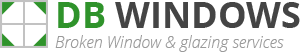 Conisbrough Broken Window Logo